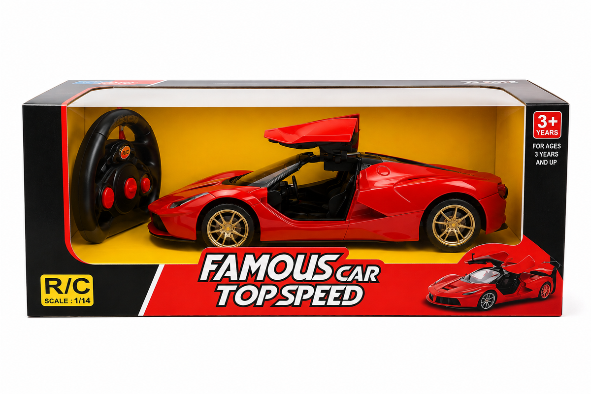 ๐๏ธ Remote Control Supercar with Opening Doors ๐โจ