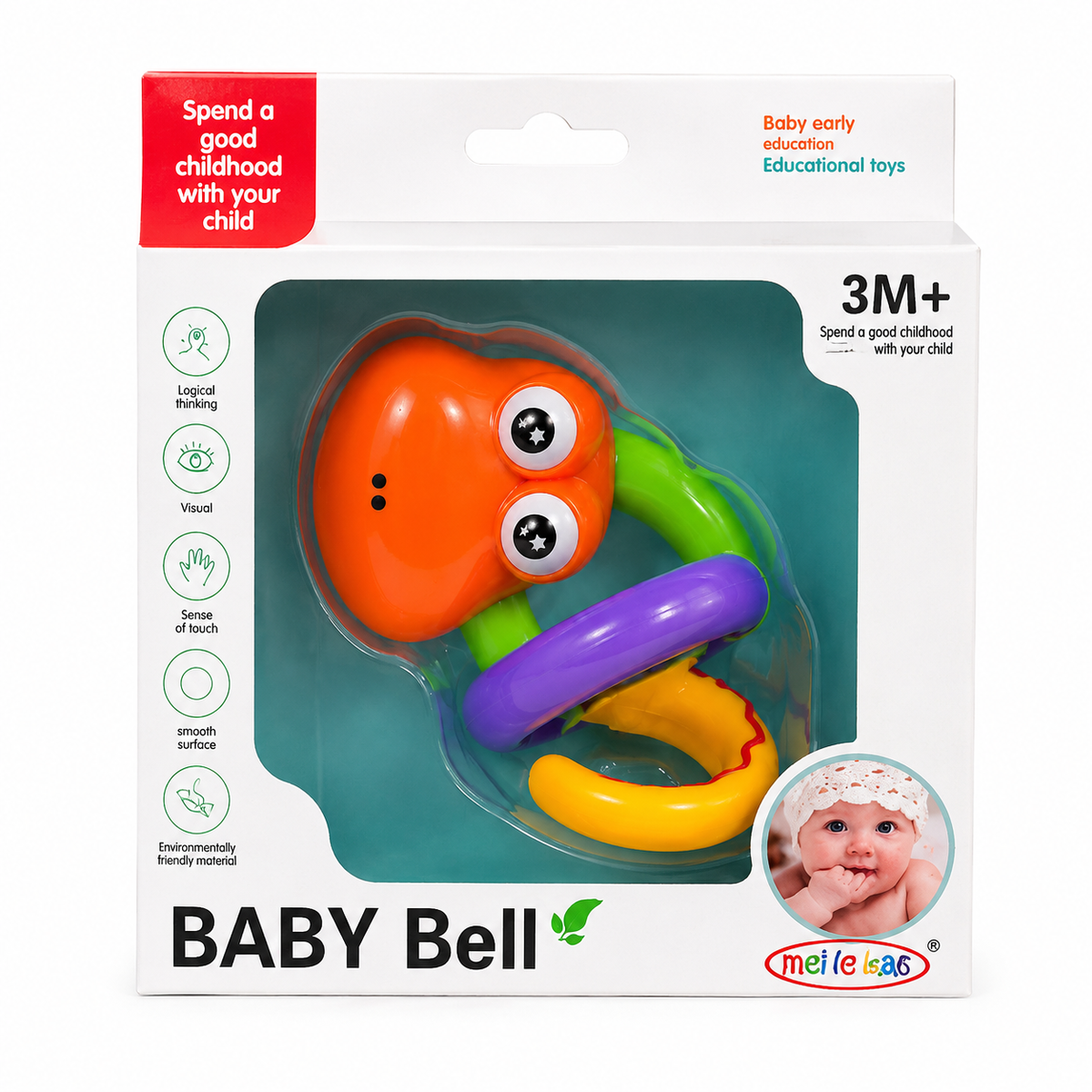 ππΆ Baby Bell Sensory Activity Toy