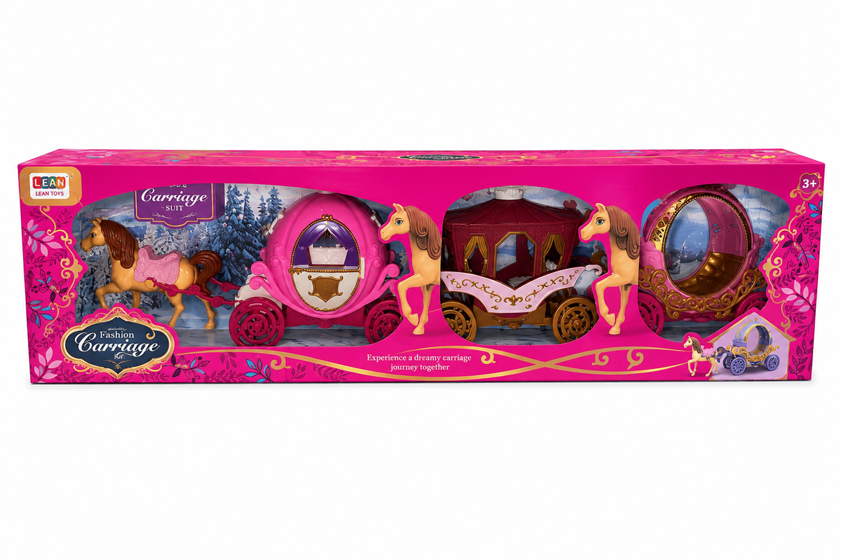πβ¨ Magical Princess Horse & Carriage Playset π΄π