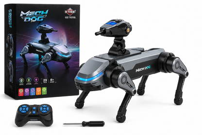MECH DOG Remote Control Robot – 29 Pieces 🤖⚡