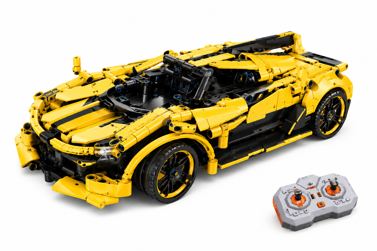Remote Control Sports Car – 415pc Model Build 🏎️