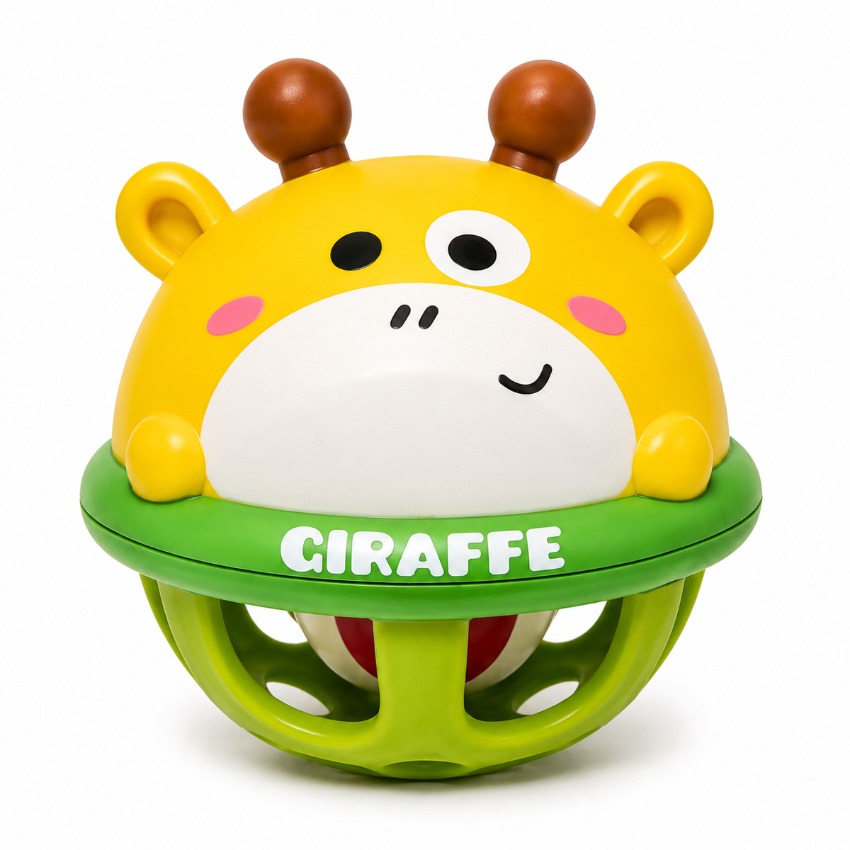 🦒 Giraffe Sensory Ball – Shake, Roll & Explore