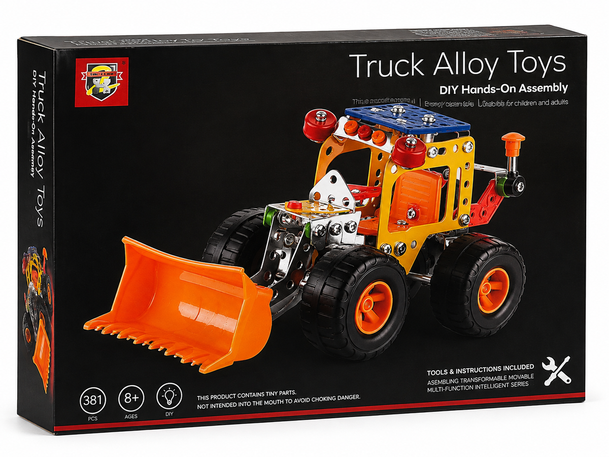 🚜 BUILD IT. DRIVE IT. GET TO WORK! 🔧 TRUCK ALLOY TOYS