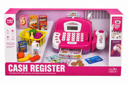 CASH REGISTER🛒 BEEP, SCAN & LET’S GO SHOPPING! 💳✨