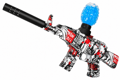 Mini AK47 Electric Gel Ball Blaster Red