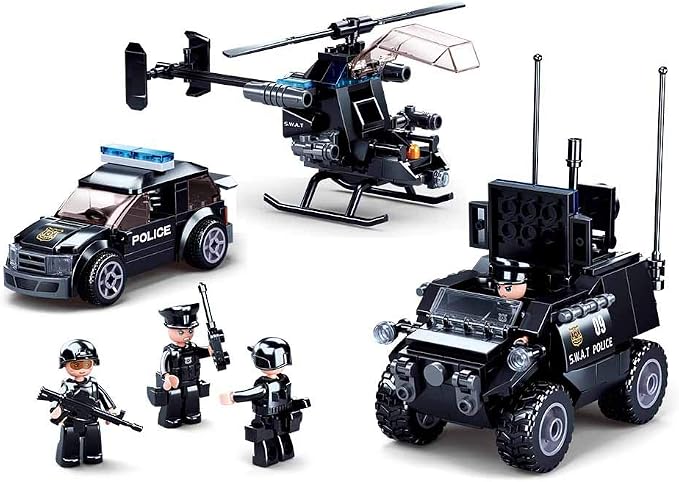 Sluban M38-B0809 Police Set – 469 Pieces 🚓