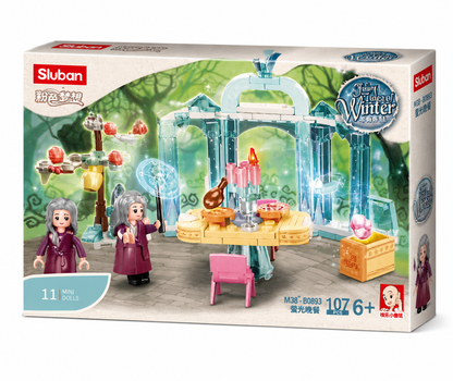 ❄️✨ FAIRY TALES OF WINTER – 107 PIECE BUILDING SET ✨❄️