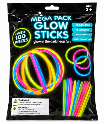 Glow Sticks – Over 100 Pieces!