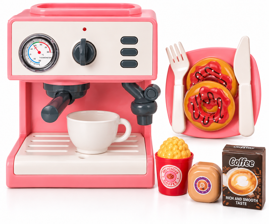 ☕💗 Little Barista Coffee Maker Play Set