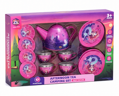 🫖✨ Afternoon Tea Camping Set – High Tea Taken to the Next Level! 👑💕