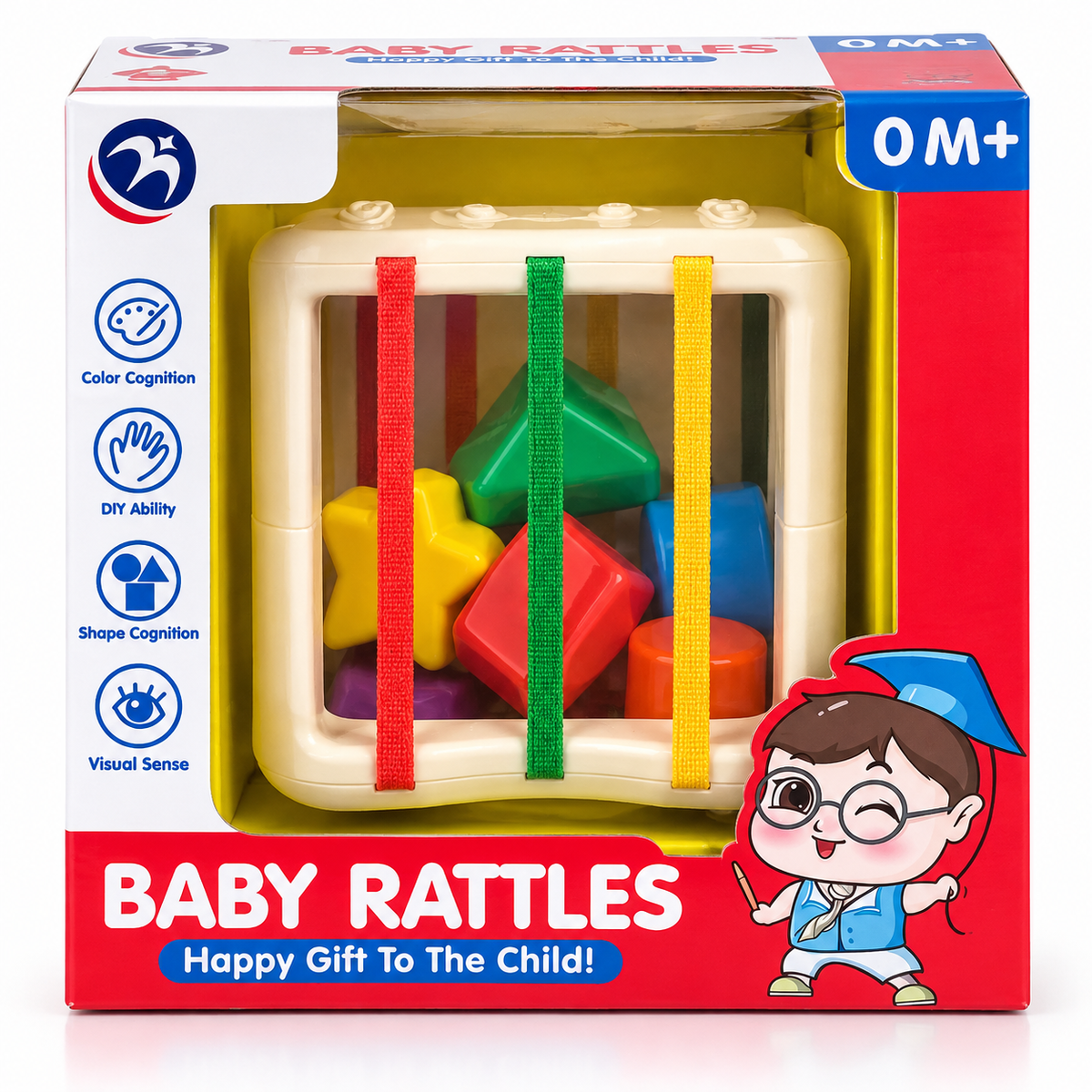 🌈👶 Baby Shape Discovery Box – Little Hands, Big Learning!