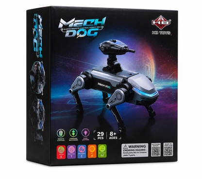 MECH DOG Remote Control Robot – 29 Pieces 🤖⚡