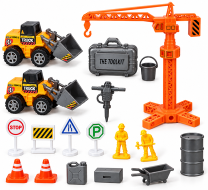 Truck Construction Play Set