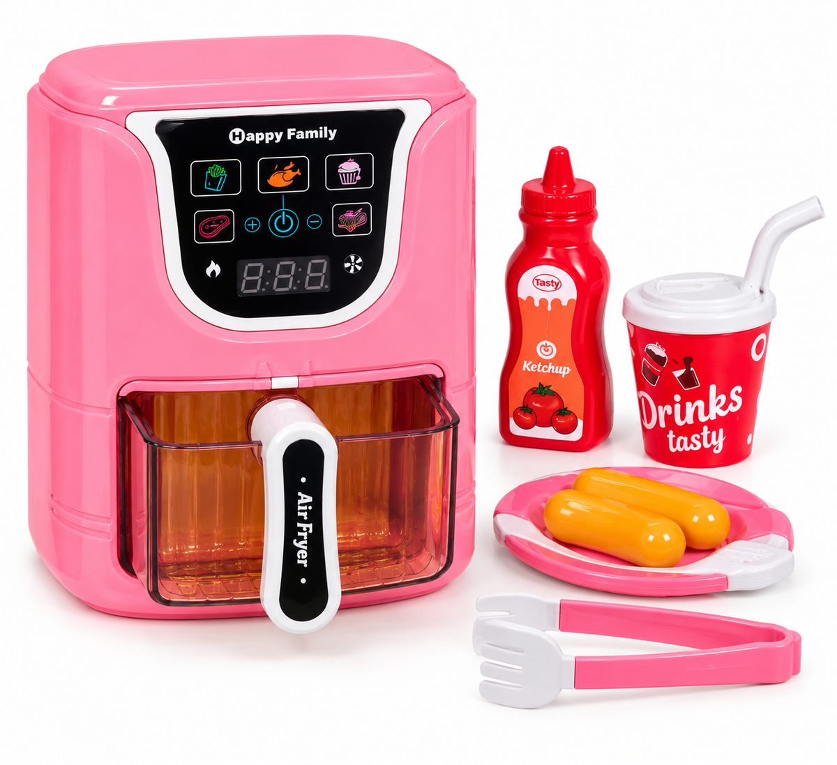 🍟💗 My First Air Fryer Play Set – Little Chefs, Big Fun!