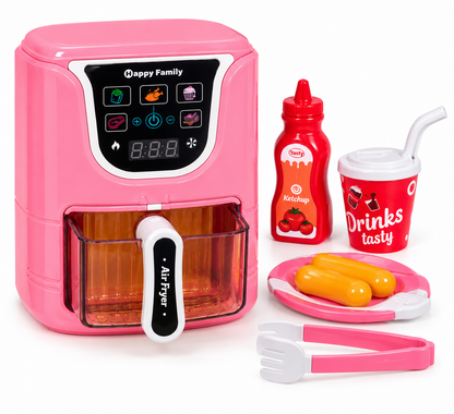 🍟💗 My First Air Fryer Play Set – Little Chefs, Big Fun!