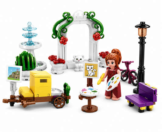 🎨🌸 GIRL’S DREAM PARK ARTIST – 114 PIECE BUILDING SET 🌸🎨