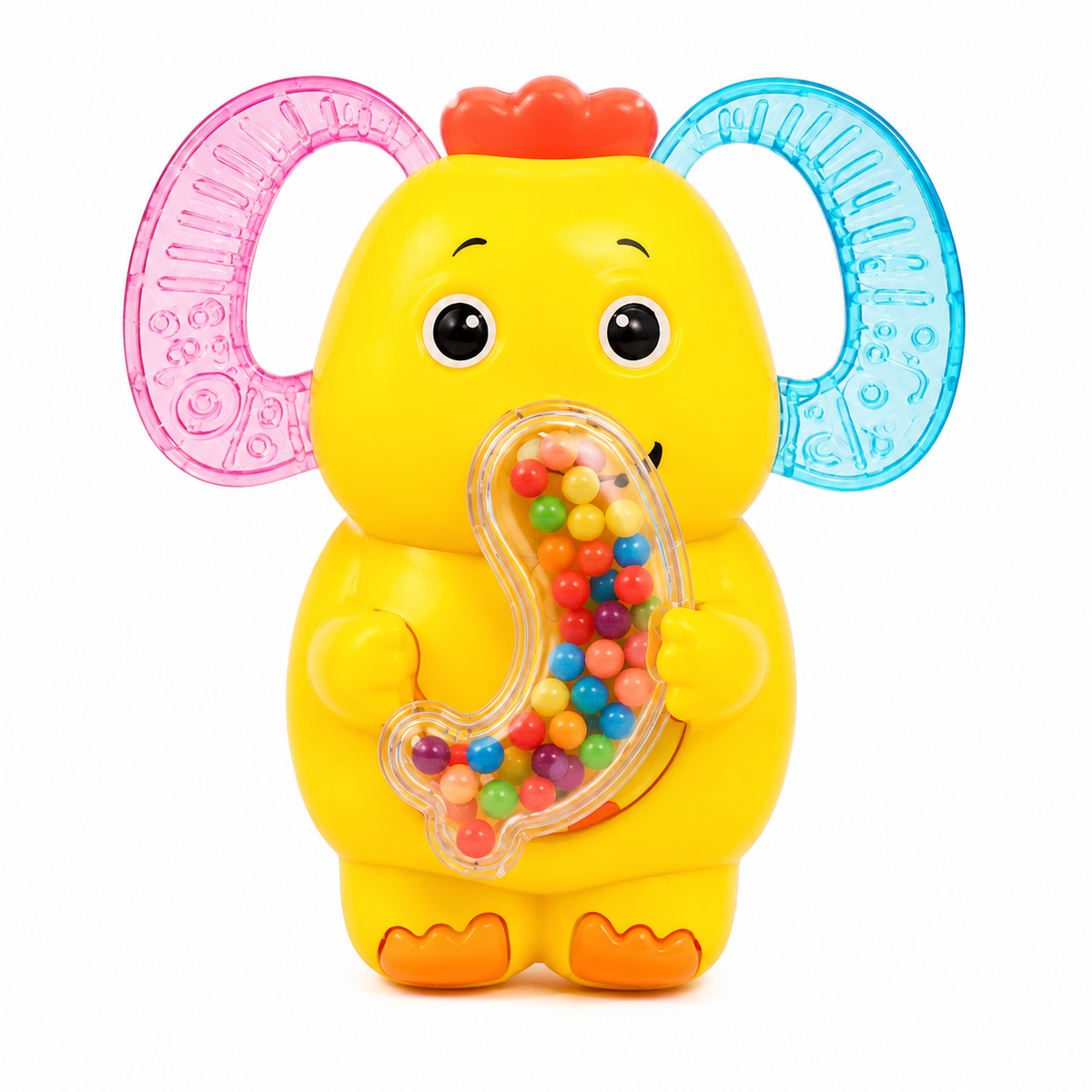 🐥🌈 Baby Bell Sensory Rattle Toy