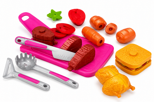 🍓 SLICE, SERVE & PLAY! 👩‍🍳✨ CUT FOOD SET