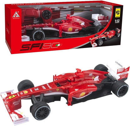 Red Ferrari Rechargeable Remote Control RC Car Model 1:12